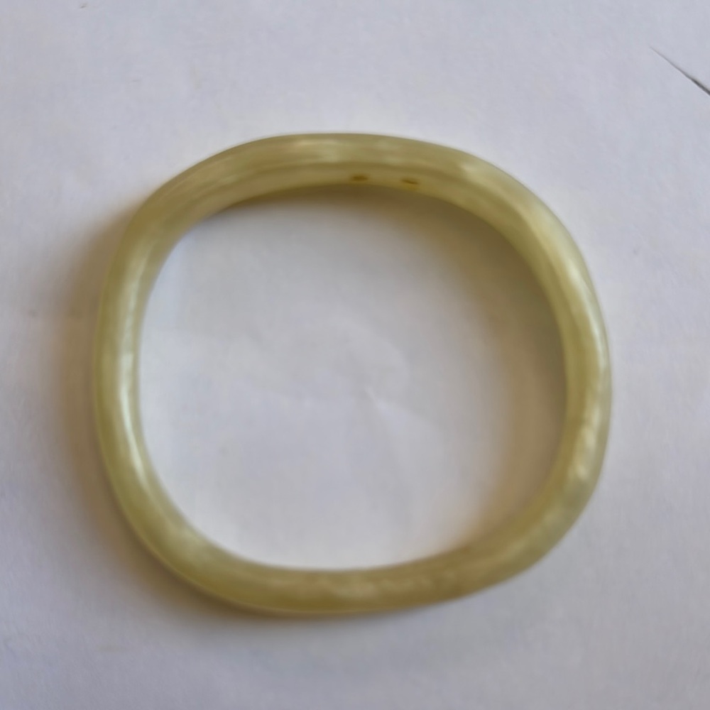 Dinosaur Designs Cream Bracelet Unique Shape